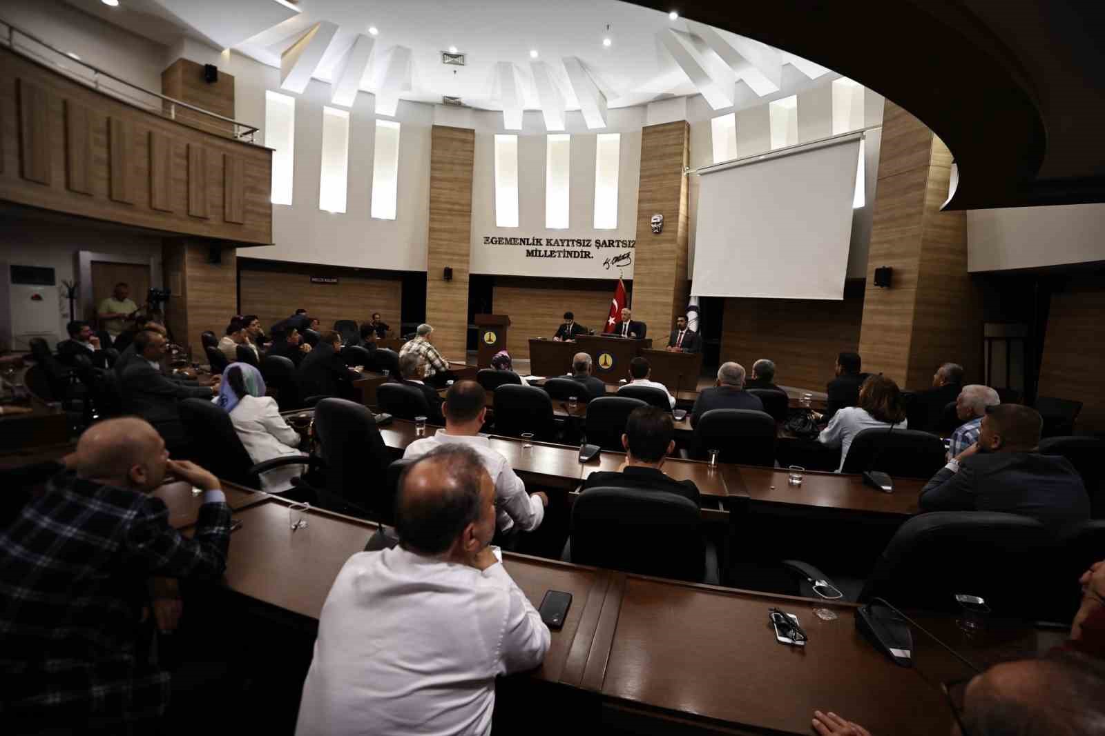 Şahinbey Belediyesi Haziran ayı meclis toplantısı yapıldı