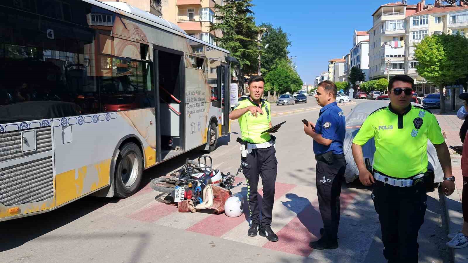 Karaman’da trafik kazası: 1 yaralı
