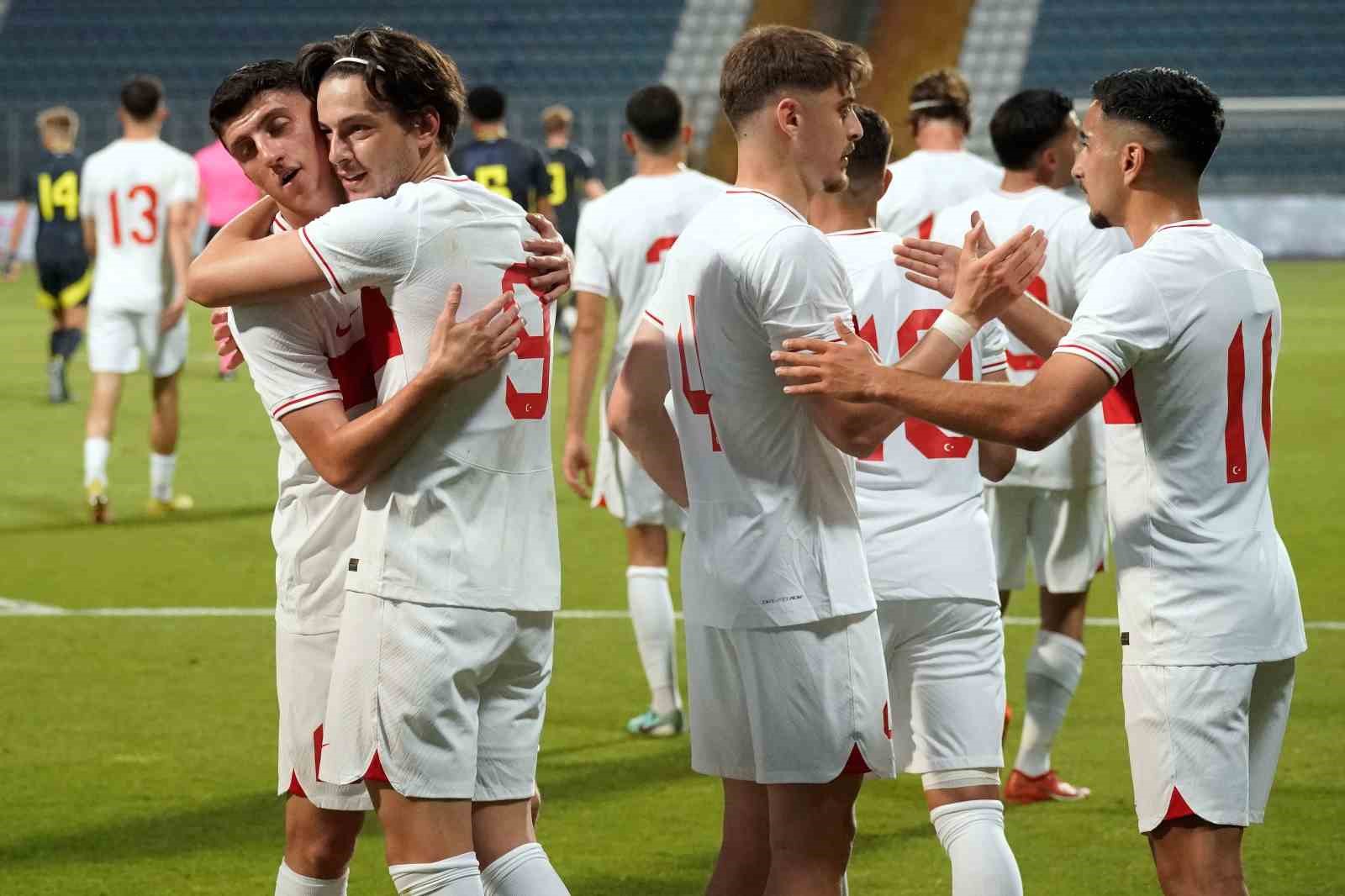 U21 Hazırlık Maçı: Türkiye: 2 - İskoçya: 1
