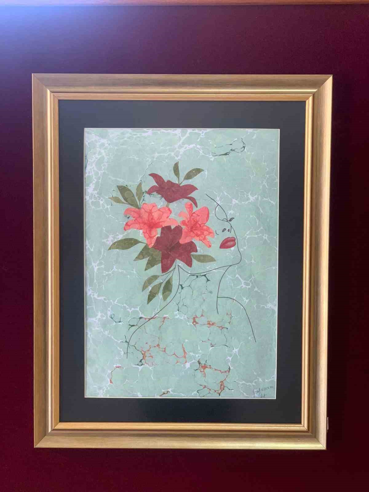 Ebru Sanatçısı Yücel Edis’ten muhteşem ebru sergisi