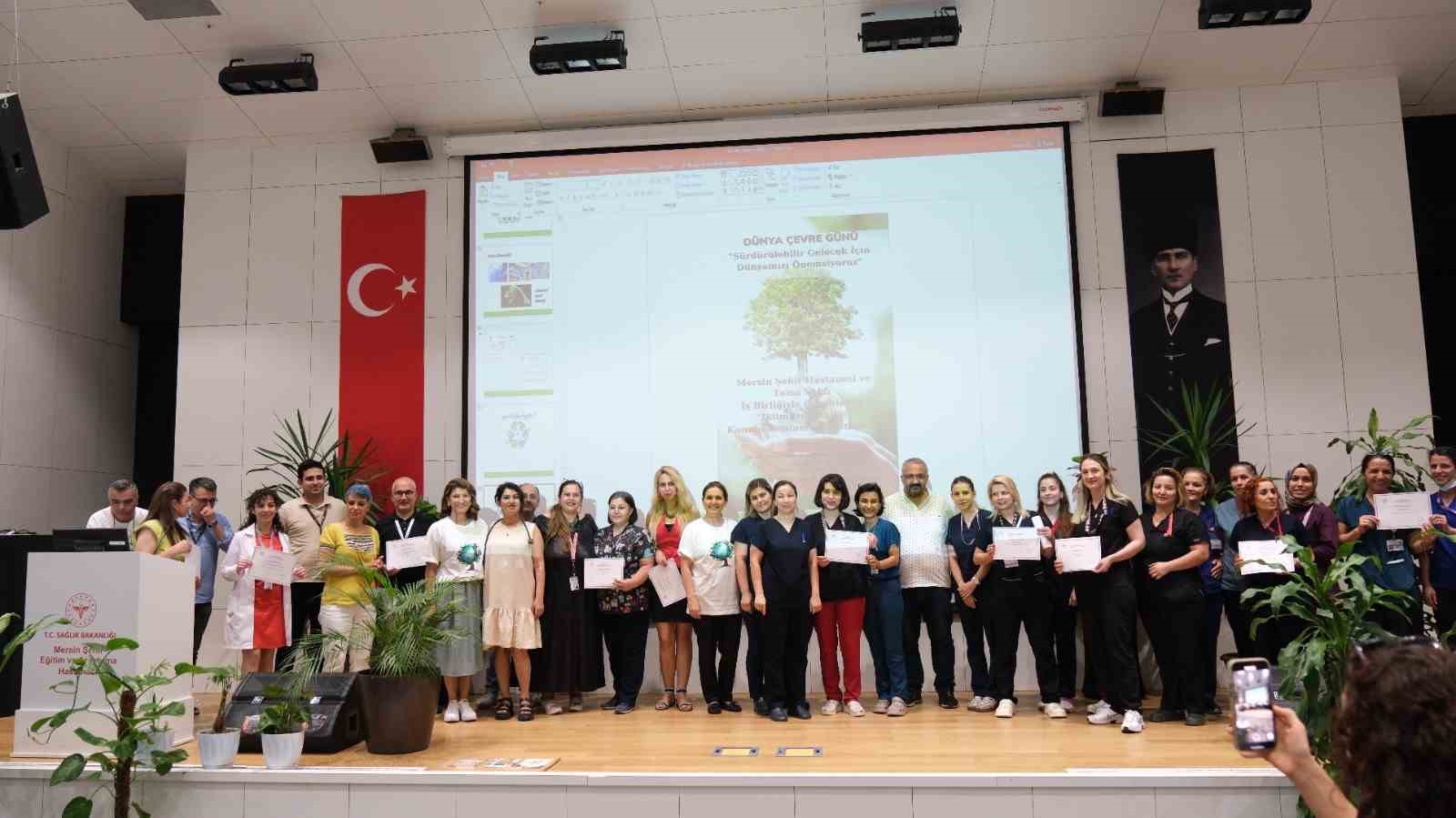 Şehir Hastanesinde ’İklim Değişikliği’ semineri düzenlendi
