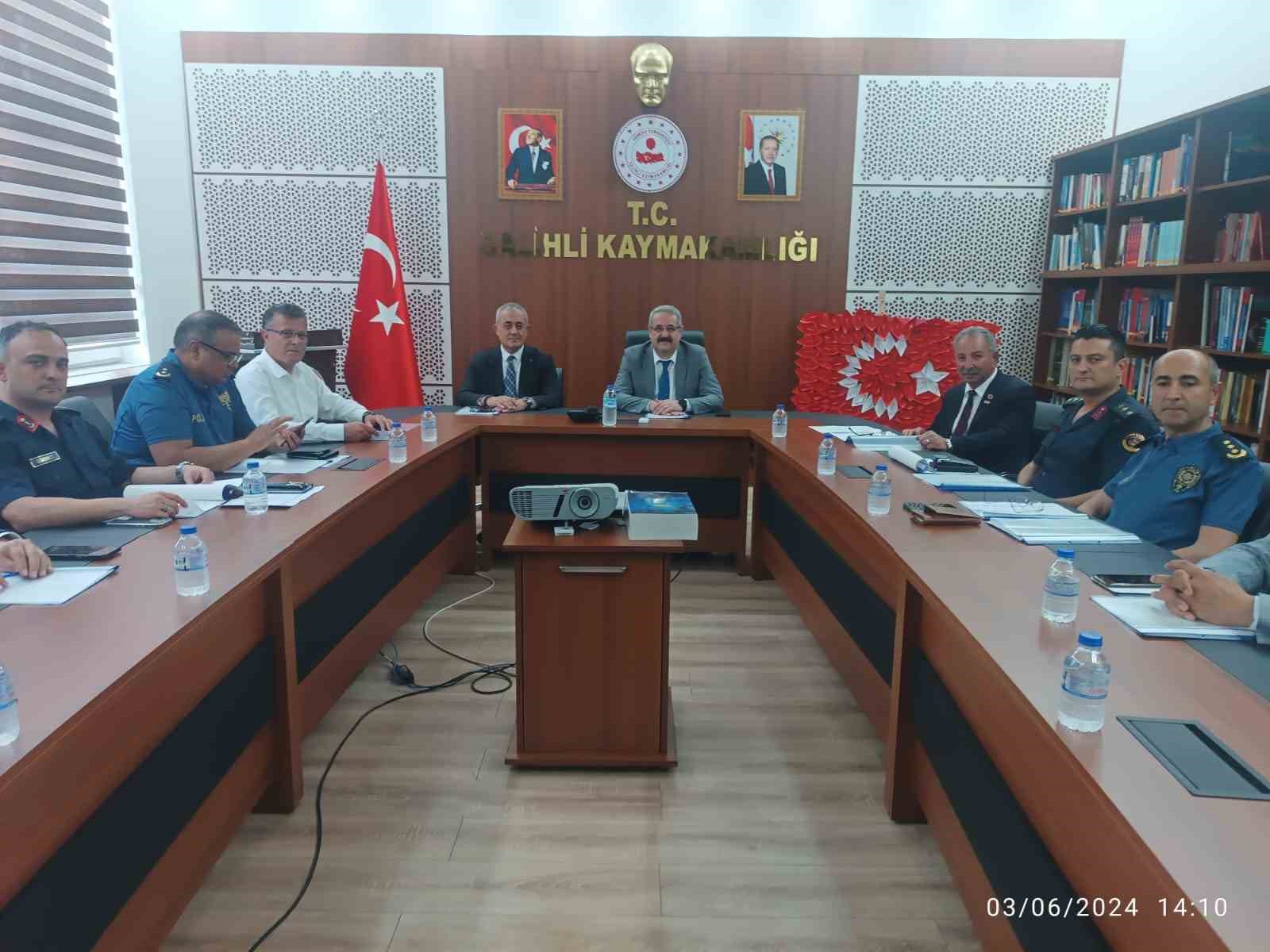 Salihli&rsquo;de 2024 YKS Koordinasyon Kurulu Toplantısı d&uuml;zenlendi
