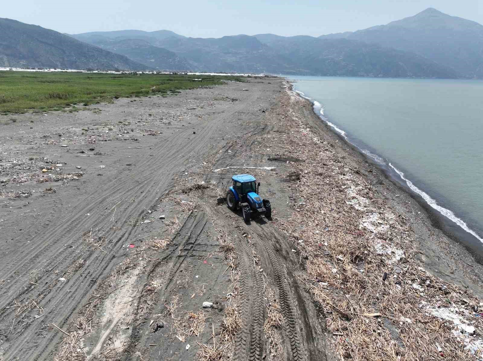 Deniz kaplumbağaların üreme merkezinde hummalı temizlik
