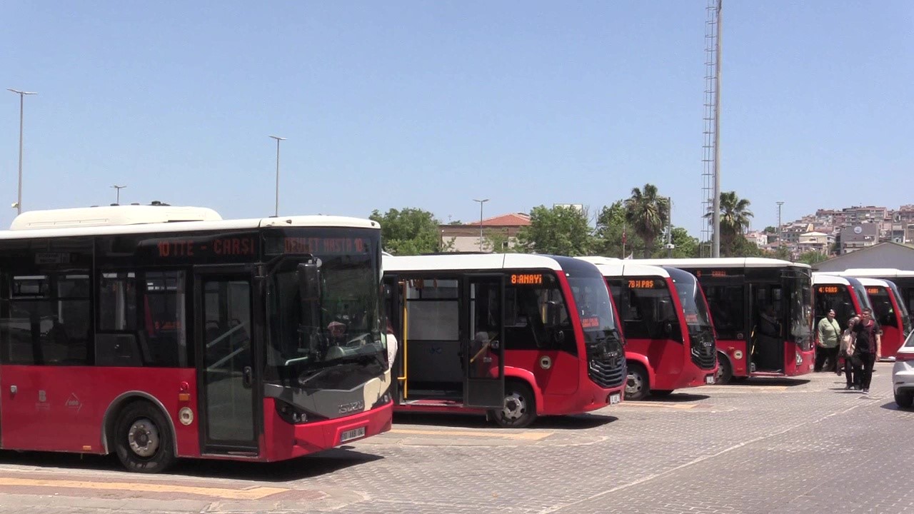 Bandırma&rsquo;da toplu taşımaya kadıneli

