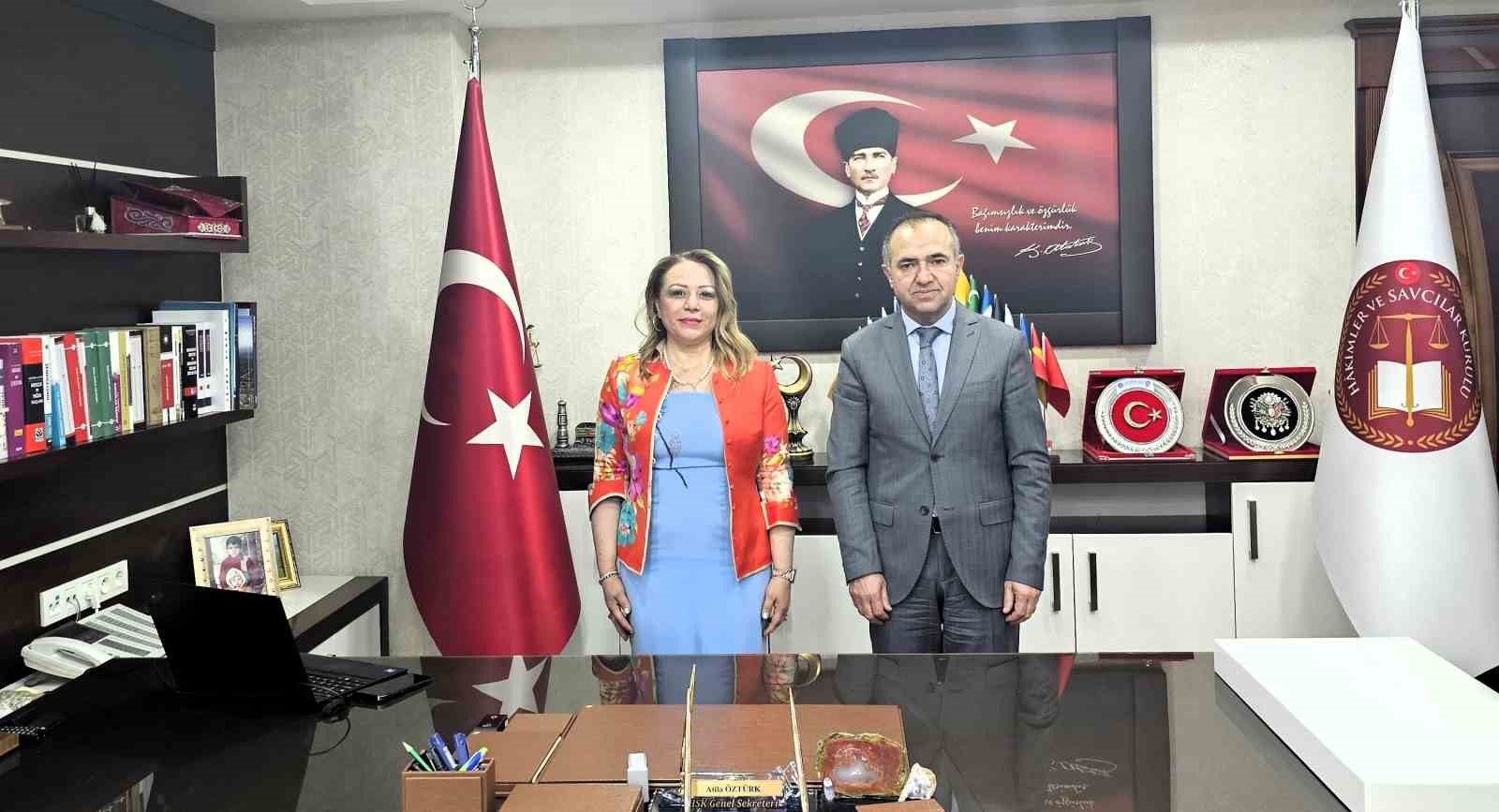 ASATUF&rsquo;tan HSK Genel Sekreteri &Ouml;zt&uuml;rk&rsquo;e ziyaret
