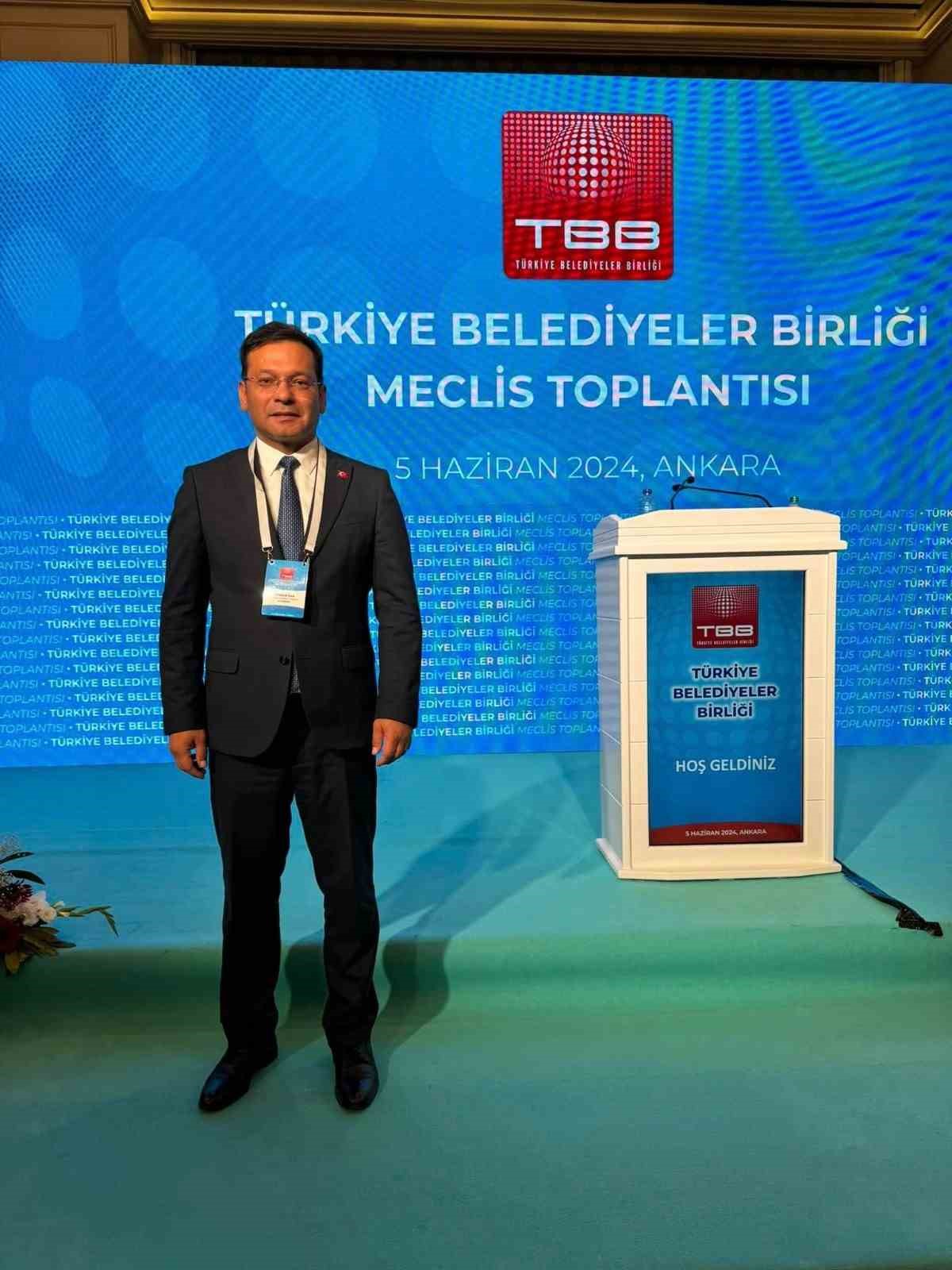 Başkan Serkan Sak&rsquo;a &ouml;nemli g&ouml;rev
