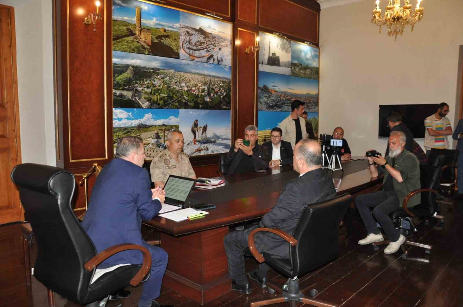 Kars’ta Mayıs ayı asayiş toplantısı yapıldı