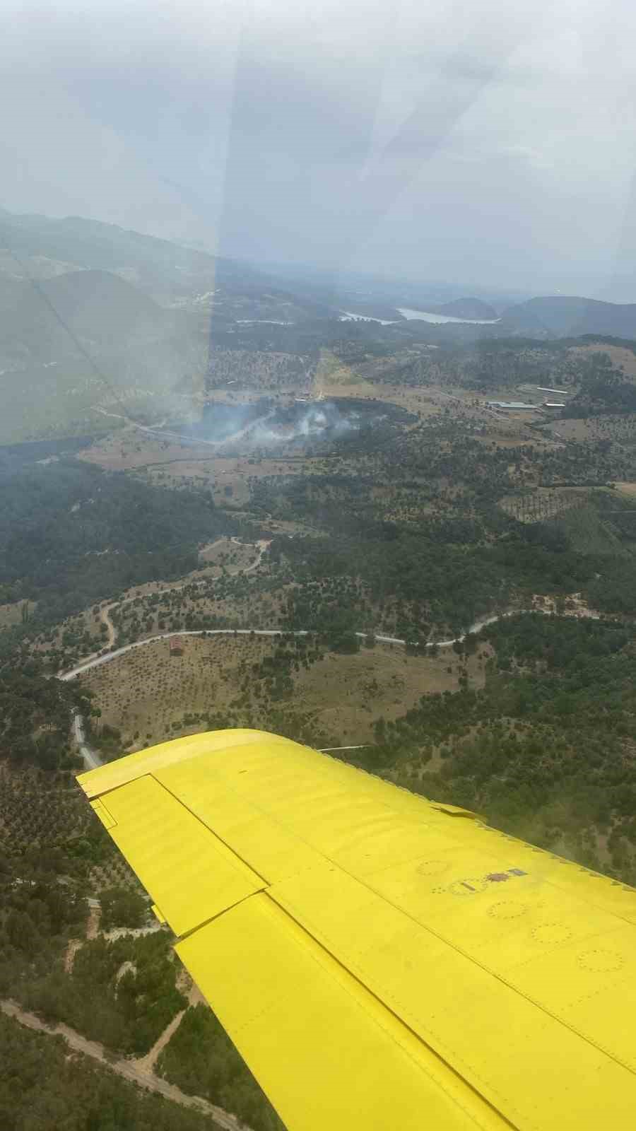 Balıkesir&rsquo;de orman yangını
