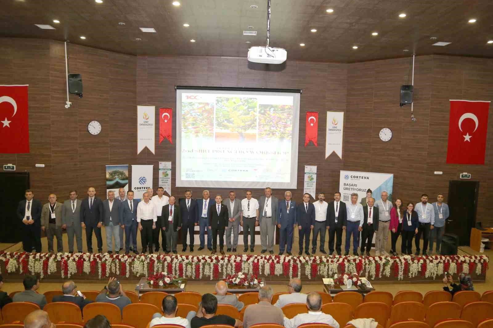 Siirt &Uuml;niversitesi&rsquo;nde &ldquo;2. Uluslararası Siirt Fıstık &Ccedil;alıştayı&rdquo; d&uuml;zenlendi

