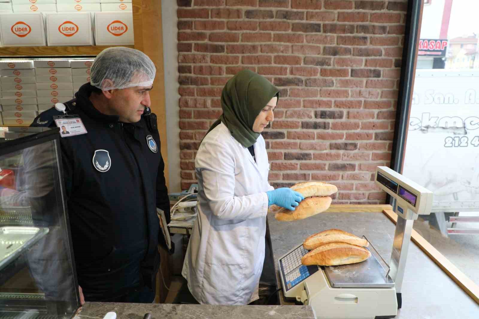 Zabıta ekipleri bayram öncesi iş yerlerini denetledi