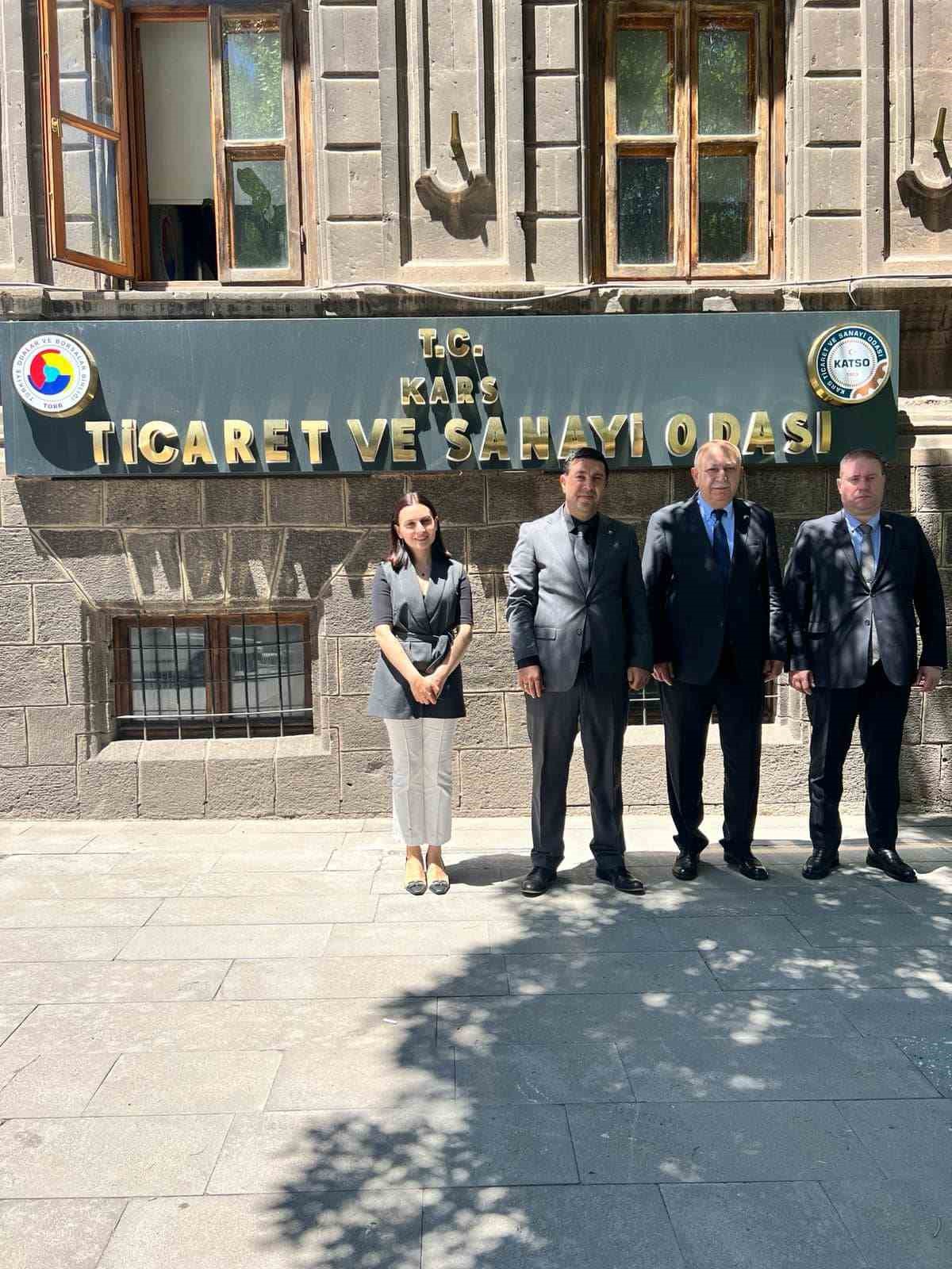 Başkonsolos Iahsvılı&rsquo;dan Başkan Bozan&rsquo;a ziyaret
