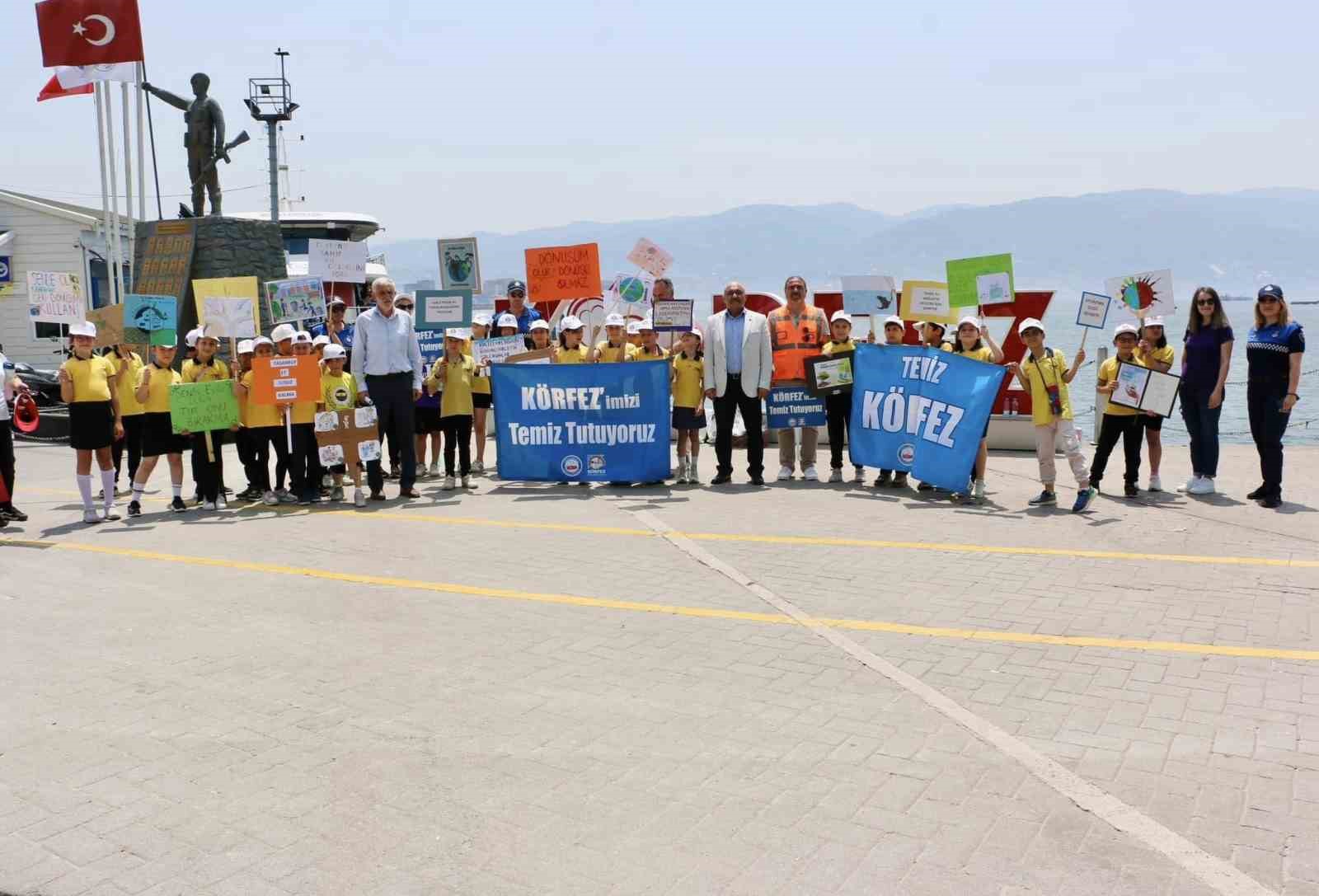 Temiz deniz, temiz çevre için yürüdüler