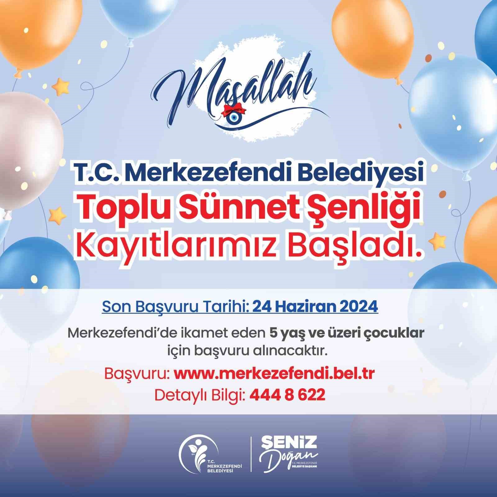 Merkezefendi&rsquo;de toplu s&uuml;nnet etkinliği kayıtları başladı
