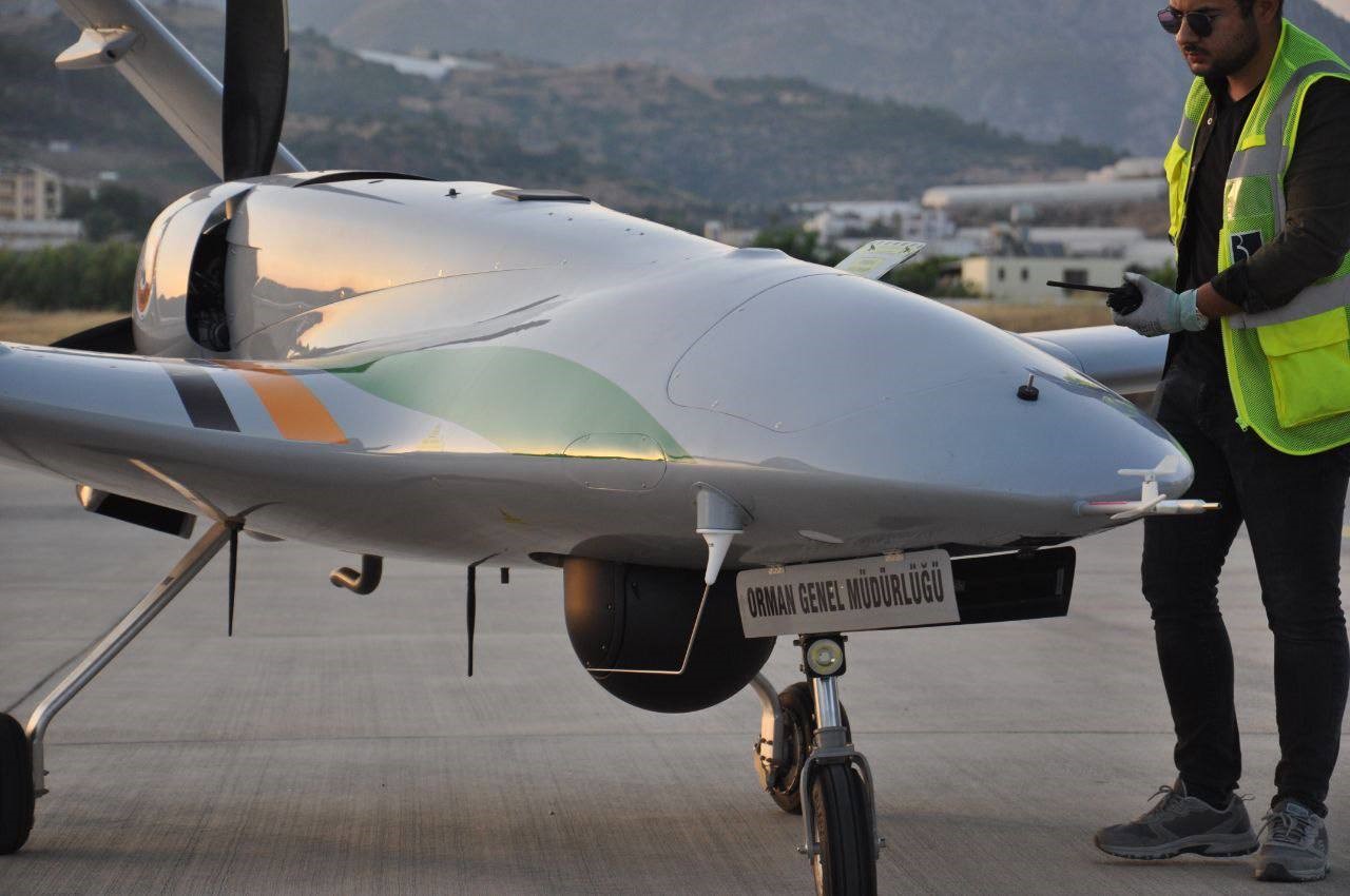 Bayraktar TB2 İnsansız Hava Aracı Antalya&rsquo;da orman yangınlarına savaş a&ccedil;tı
