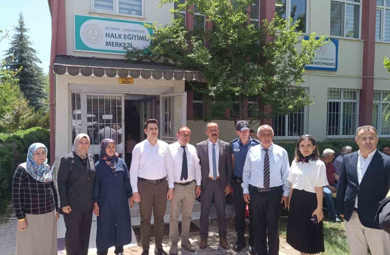 &Ccedil;avdarhisar&rsquo;da yılsonu sergisi a&ccedil;ıldı
