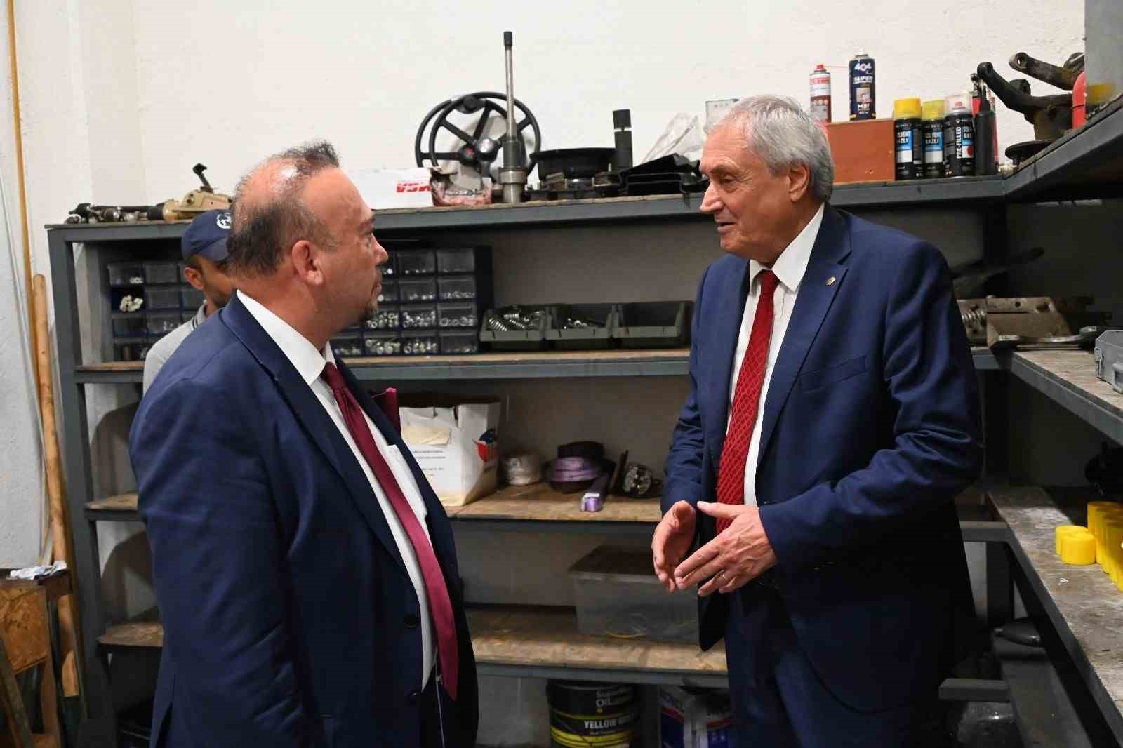 Uşak Belediye Başkanı Yalım BOZTRAM’da incelemelerde bulundu