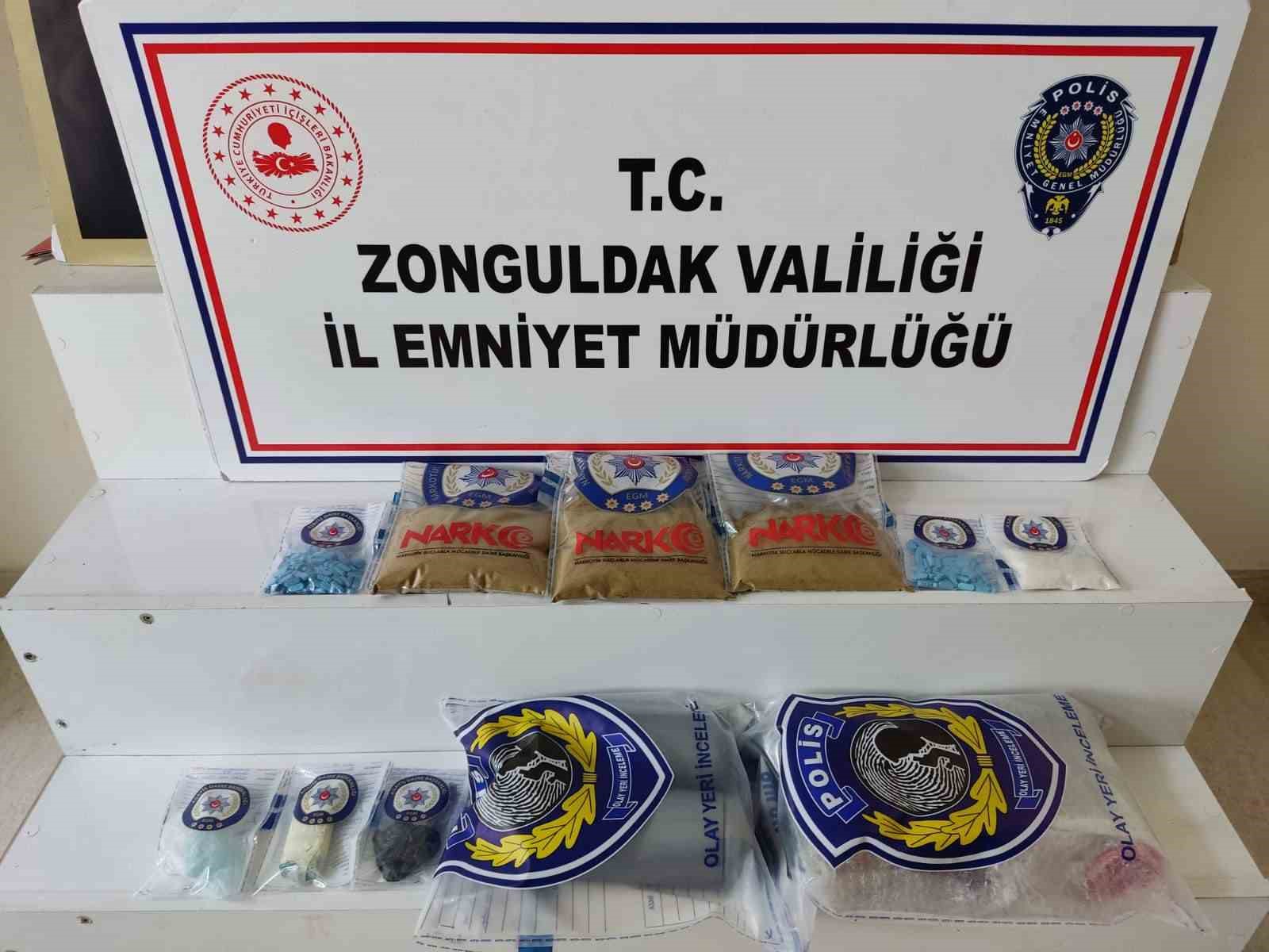 Zonguldak’ta narkotik operasyonu: 9 şüpheli yakalandı