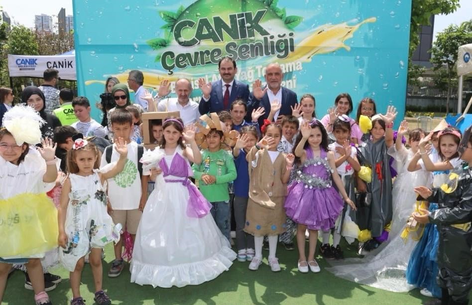 Canik’te 2,5 ton bitkisel atık yağ toplandı
