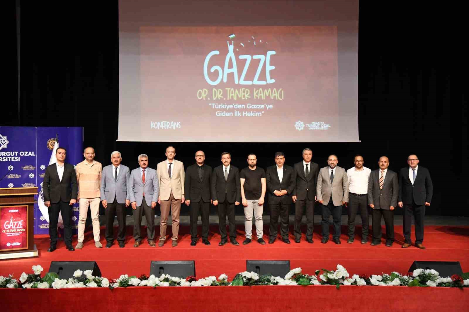MT&Uuml;&rsquo;de Gazze konferansı
