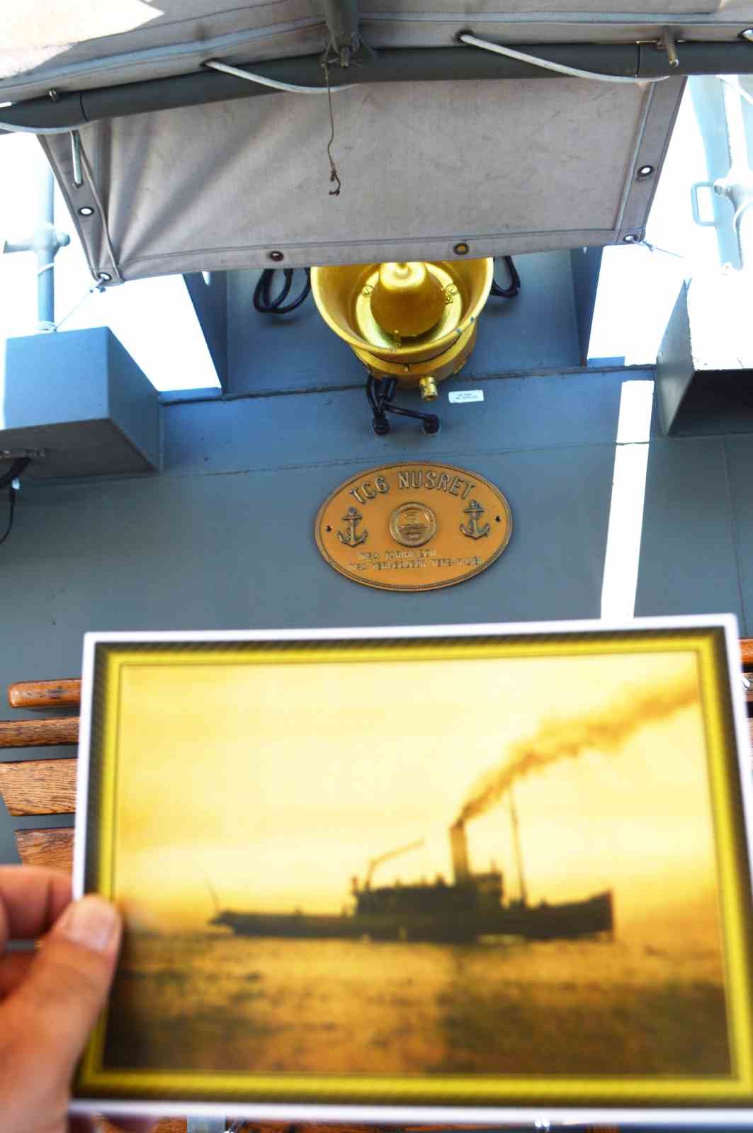 TCG Nusret Gemisi Ayvalık&rsquo;ta
