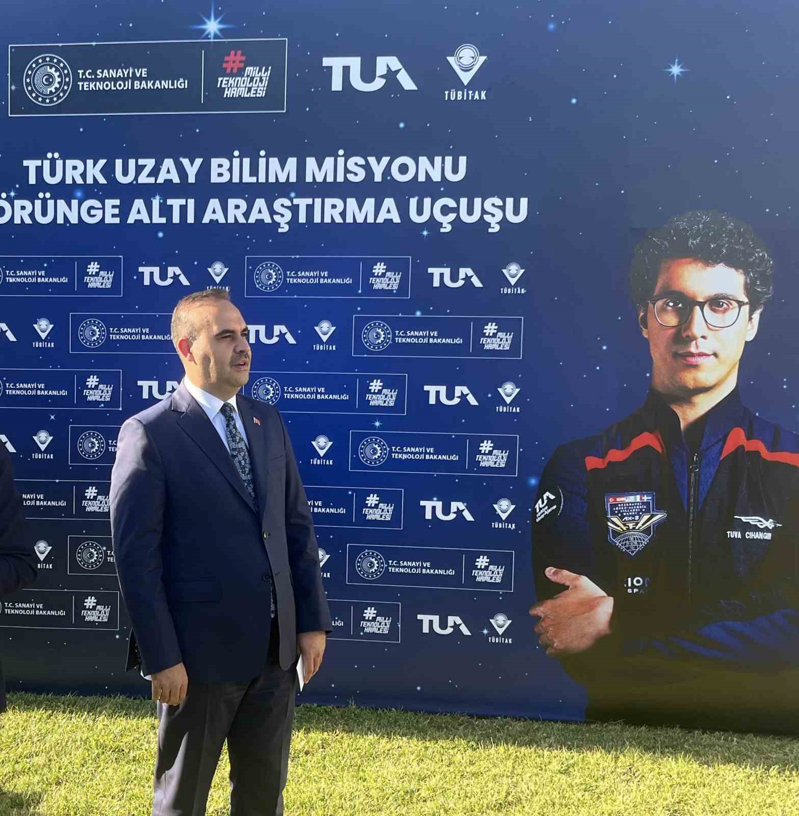T&uuml;rkiye&rsquo;nin ikinci astronotunun uzay yolculuğu başladı 