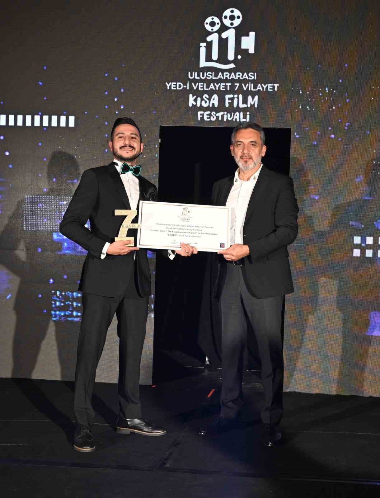 Yed-i Velayet 7 Vilayet Kısa Film Festivali’nde ödüller sahiplerini buldu