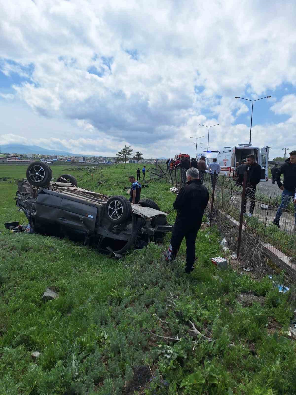Kars&rsquo;ta trafik kazası: 1 yaralı
