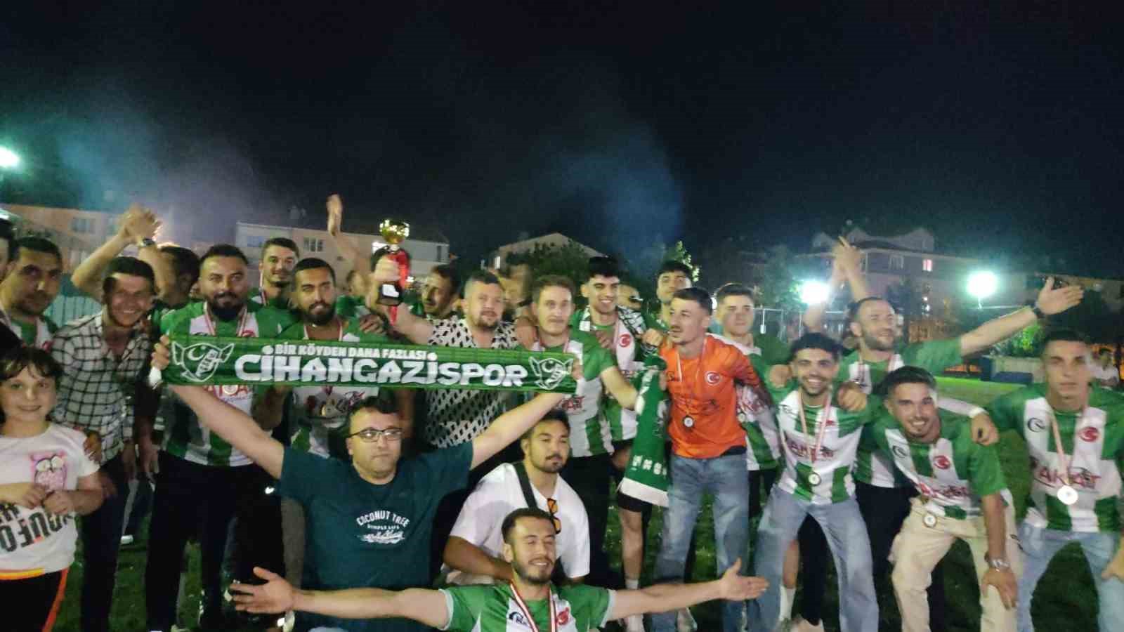Şampiyon Cihangazispor&rsquo;da coşkulu kutlama
