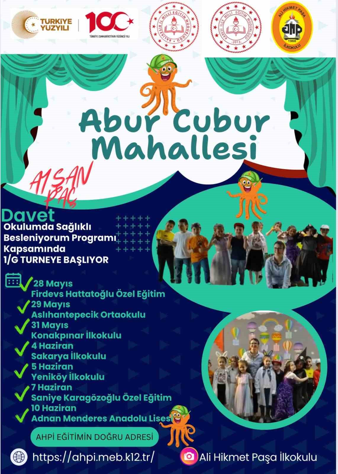 Minik tiyatrocular sağlıklı beslenmenin &ouml;nemini anlattı
