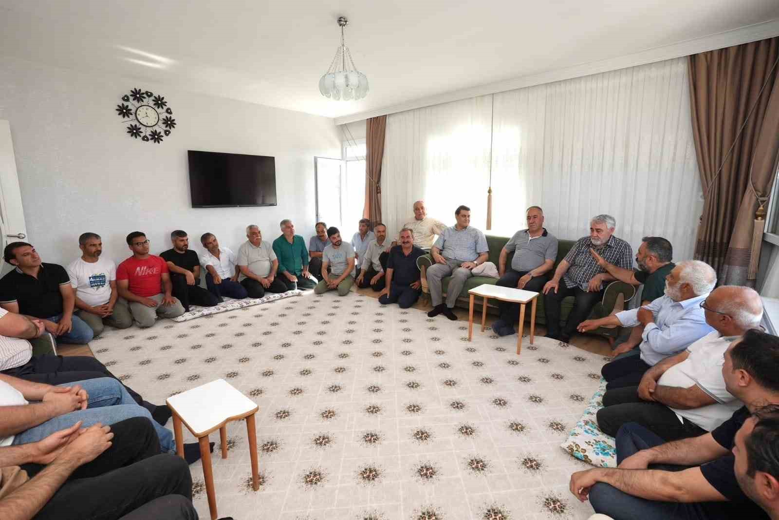 Yılmaz, Kırsal Mahalle ziyaretlerini aralıksız sürdürüyor