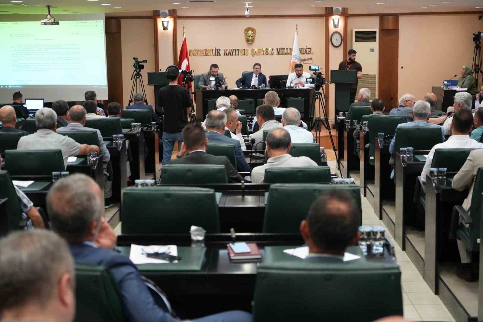 Samsun B&uuml;y&uuml;kşehir meclis toplantısı
