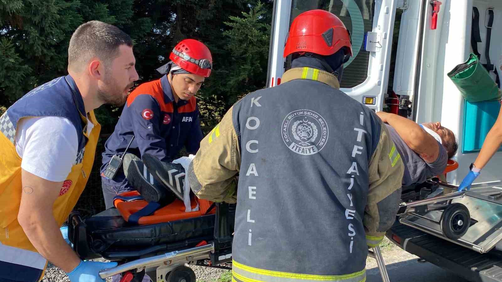 27 kişinin yaralandığı kaza kamerada
