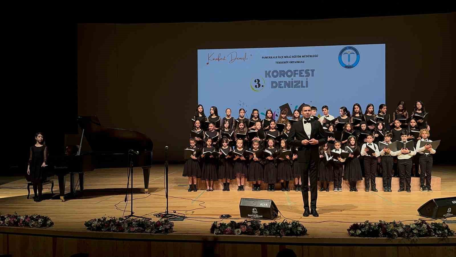 Denizli Büyükşehir Çocuk Korosuna en değerli ödül