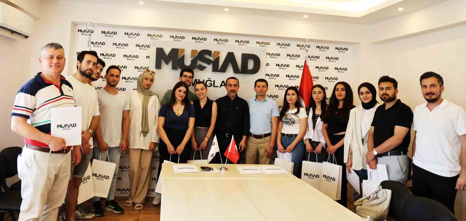 MUSİAD Muğla Şubesinin 'Dış Ticaret Eğitim' sertifikaları verildi İhlas Haber Ajansı