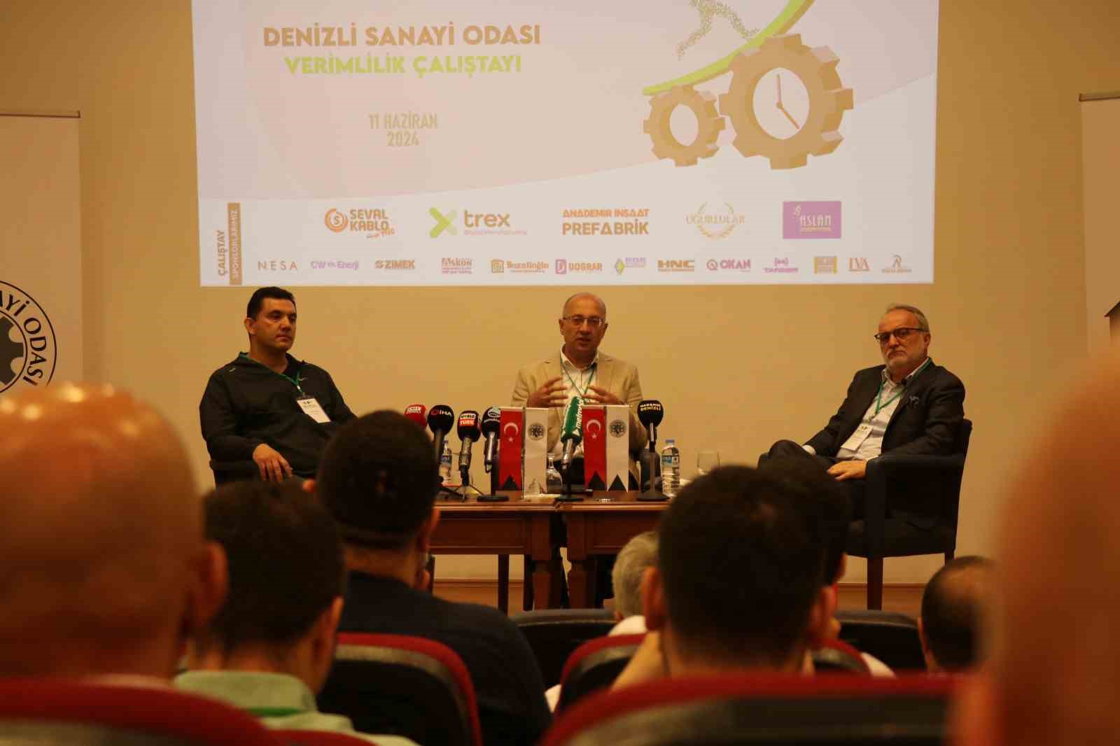 DSO sanayicilerin yol haritasını belirlemek için Denizli Verimlilik Çalıştayını topladı
