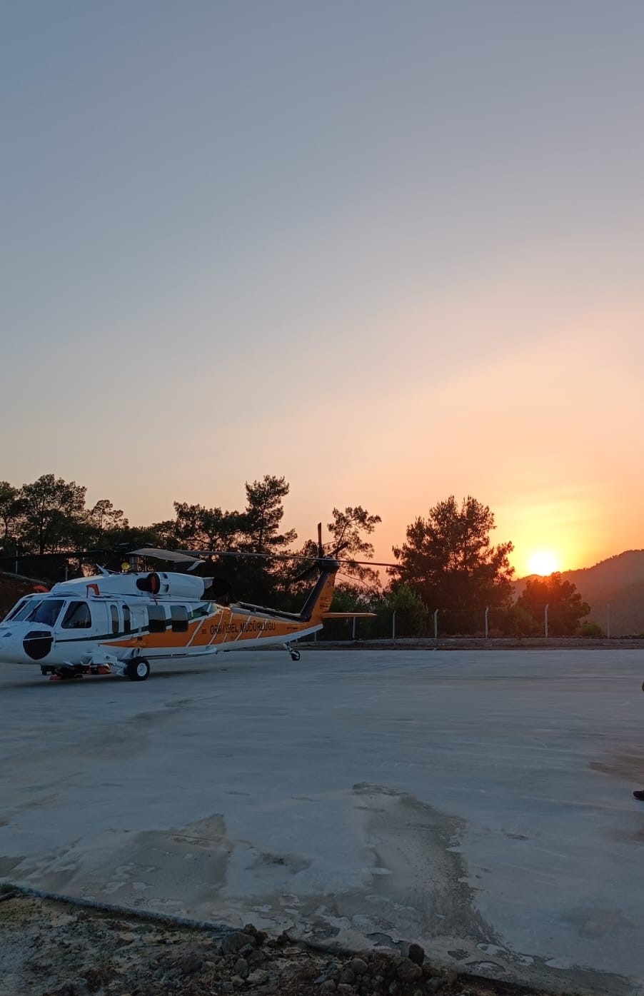 Fethiye’de 2 yangın söndürme helikopteri göreve başladı
