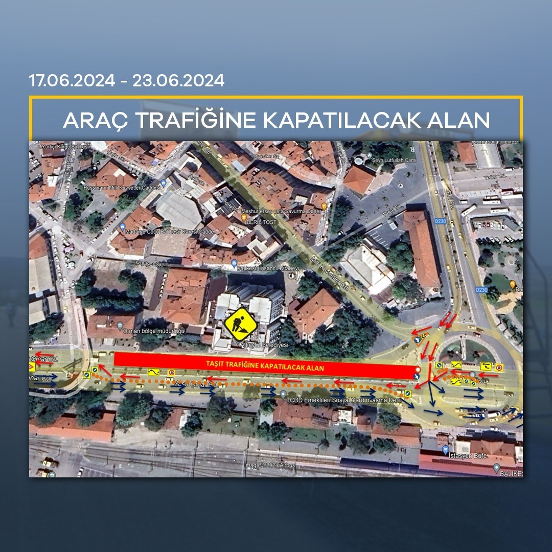 Eski Karesi ve Altıeyl&uuml;l belediye binası yıkılıyor
