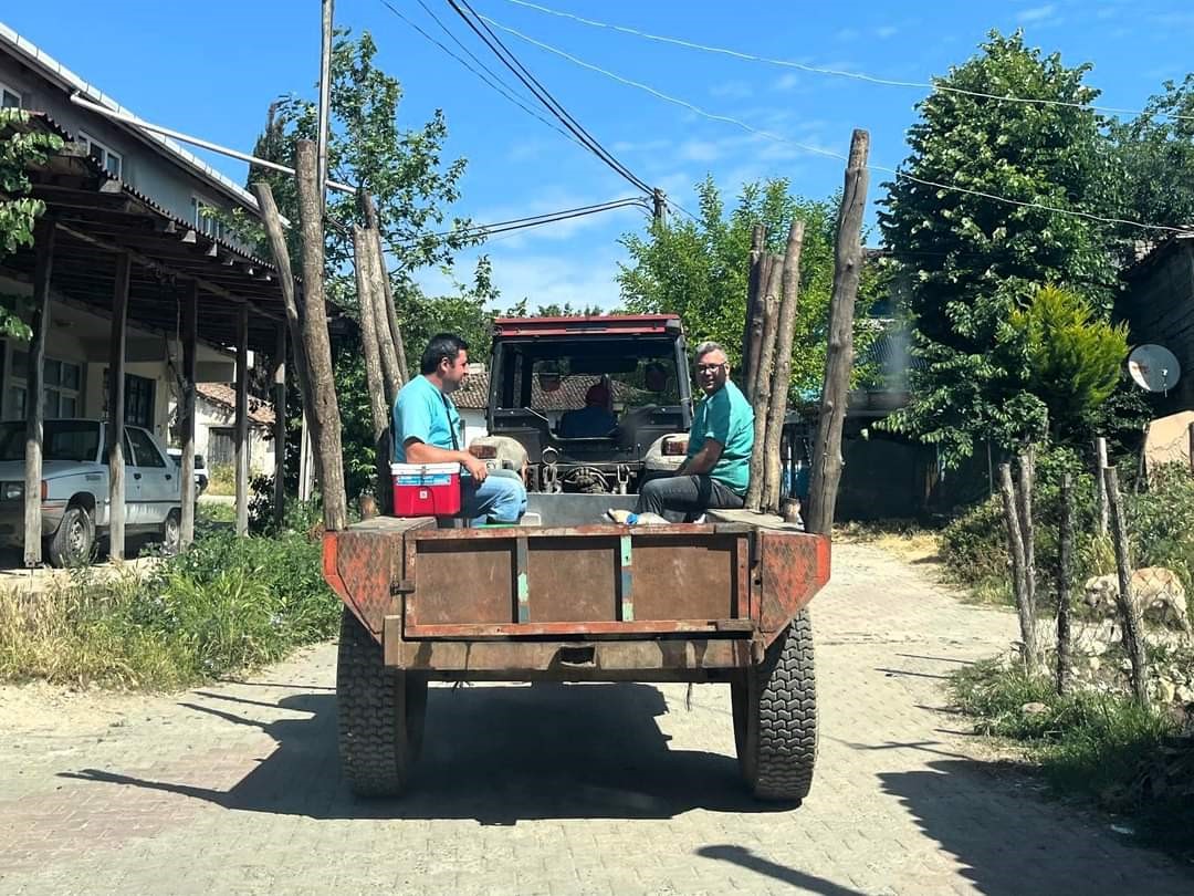 Vize’de küçük ve büyükbaş hayvanların aşı ve küpeleme işlemi tamamlandı
