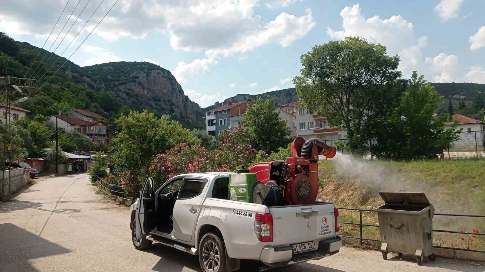 Bilecik&rsquo;te sağlıklı bir yaz i&ccedil;in ila&ccedil;lama &ccedil;alışmaları devam ediyor
