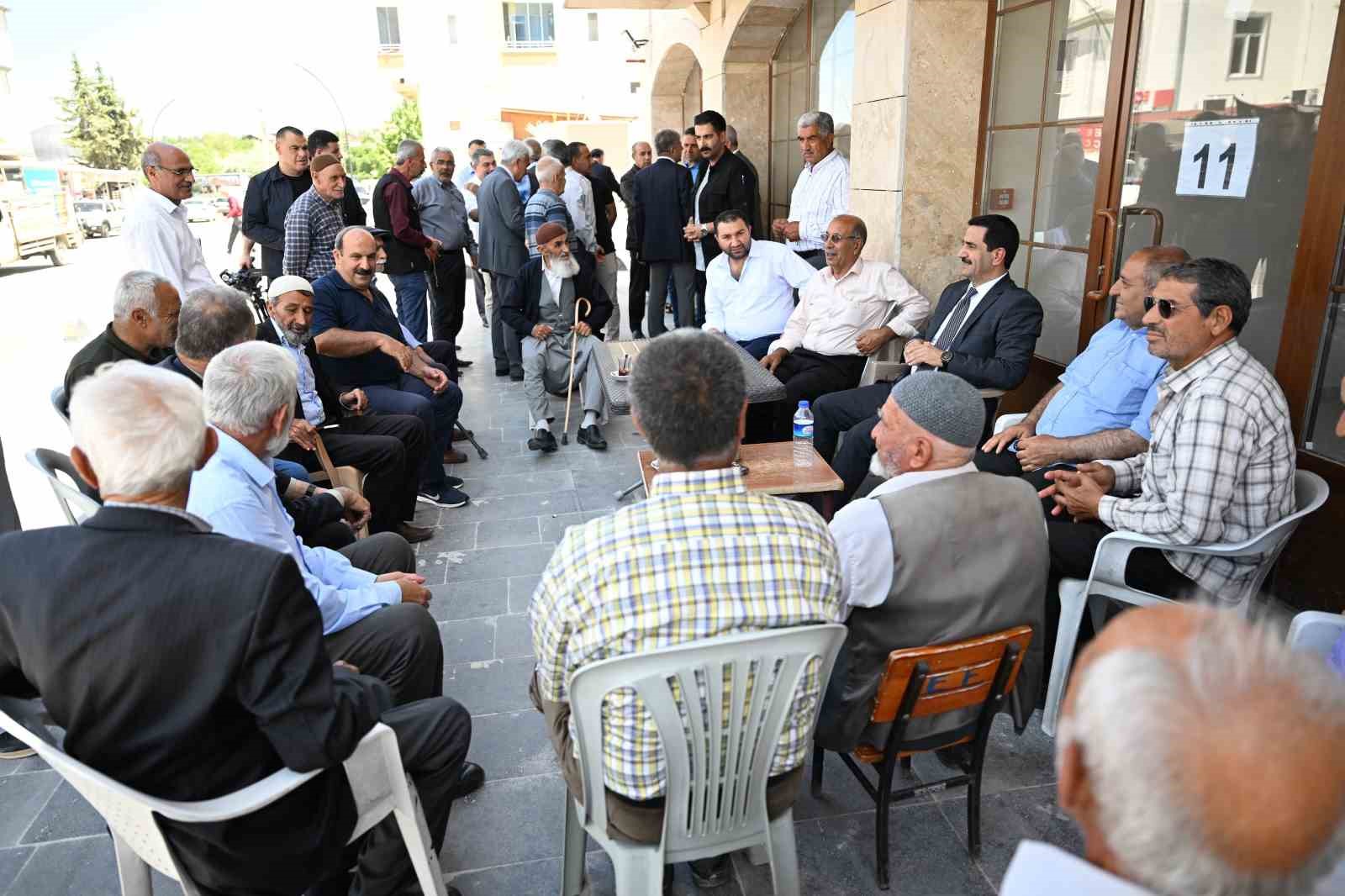 Taşkın, Eskimalatya&rsquo;da esnaflarla bir araya geldi
