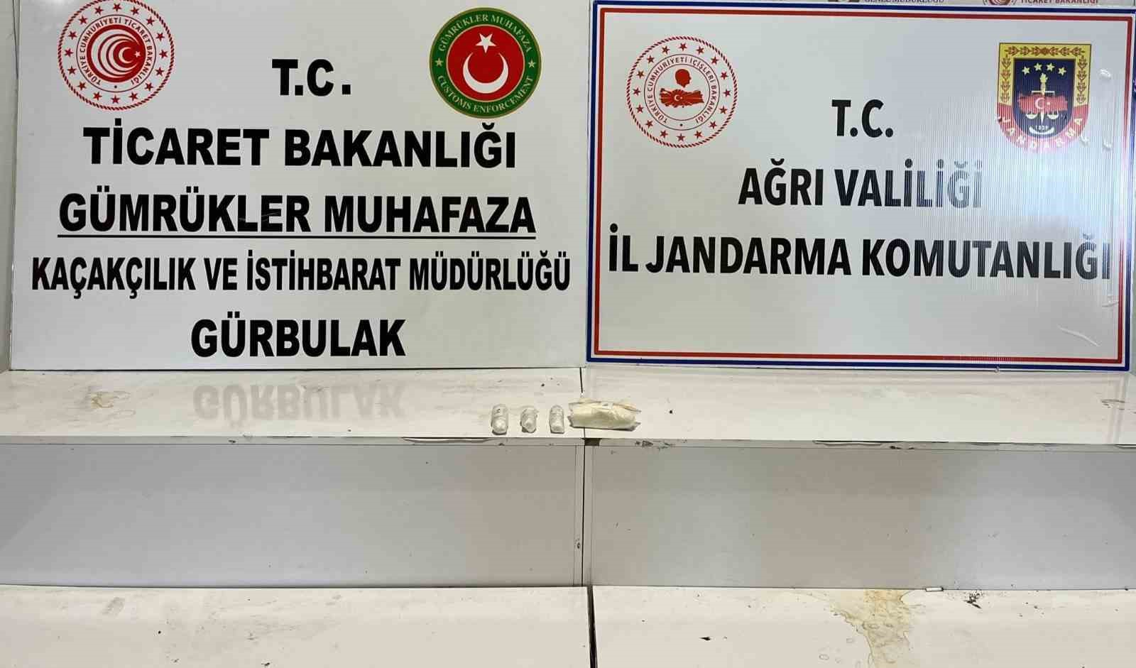 Doğubayazıt’ta uyuşturucu operasyonu
