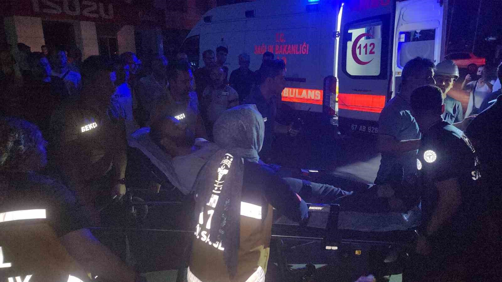 Zonguldak&rsquo;ta elektrik akımına kapılan 2 iş&ccedil;i yaralandı
