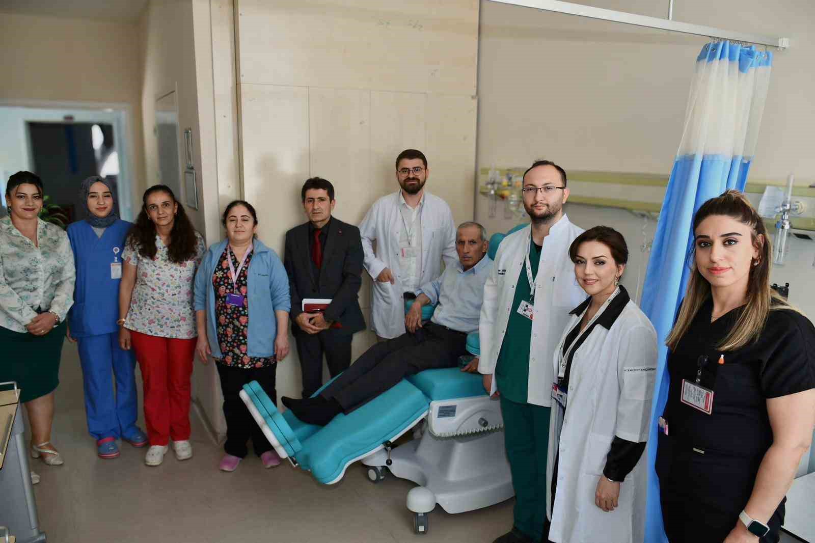 Hakkari Devlet Hastanesinde kemoterapi &uuml;nitesi a&ccedil;ıldı
