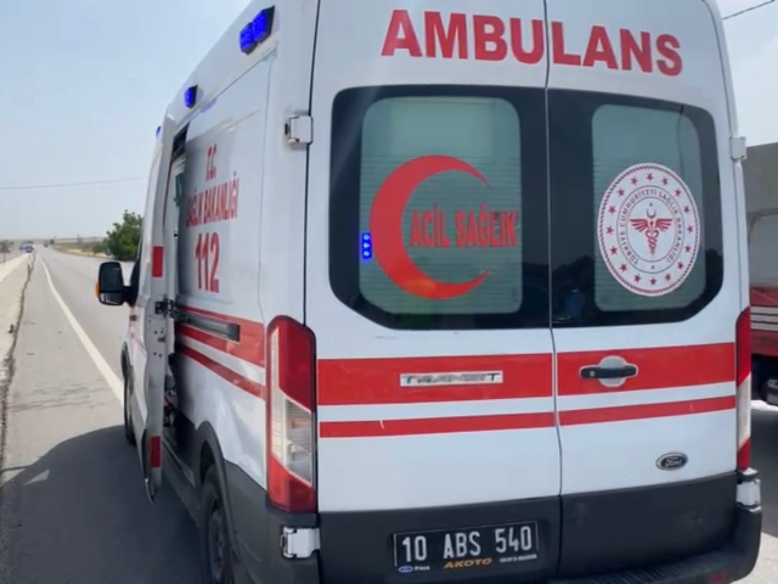 G&ouml;nen&rsquo;de tek taraflı trafik kazası: 1 yaralı
