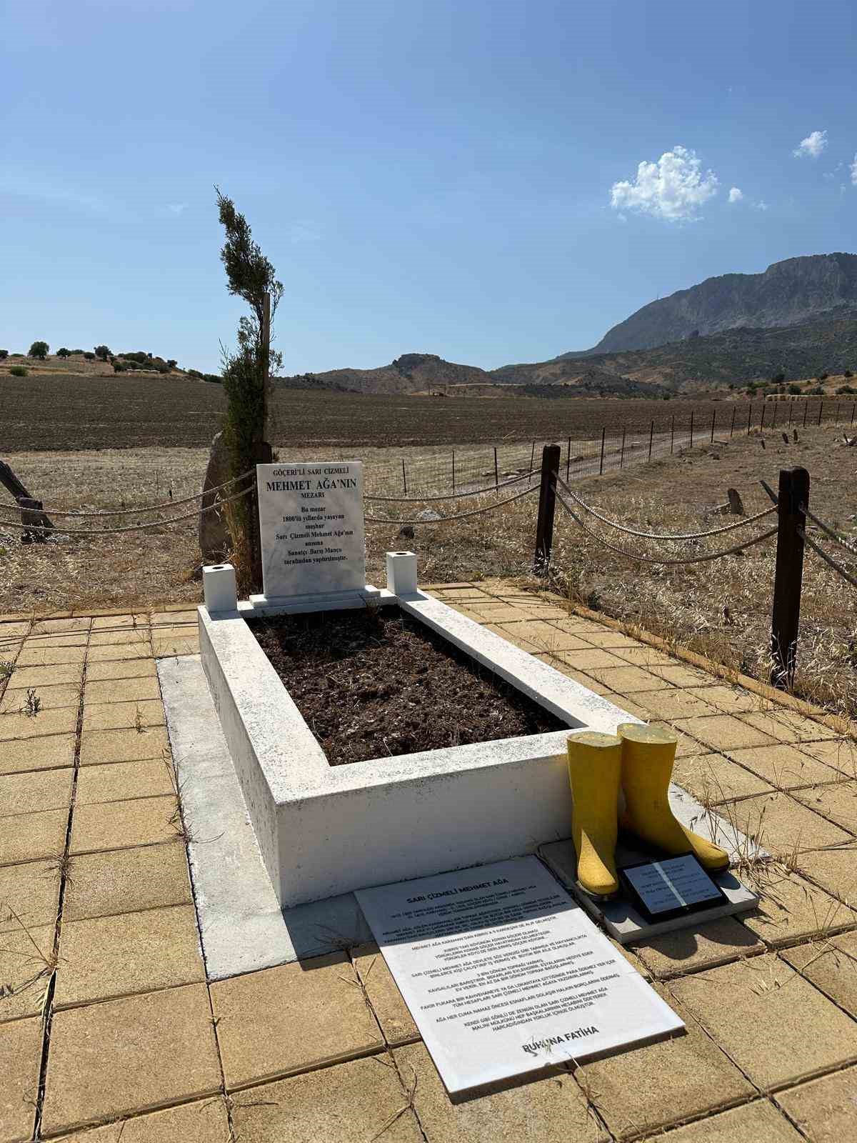 ‘Sarı Çizmeli Mehmet Ağa’ anıt ve müze temeli kısa sürede atılacak 