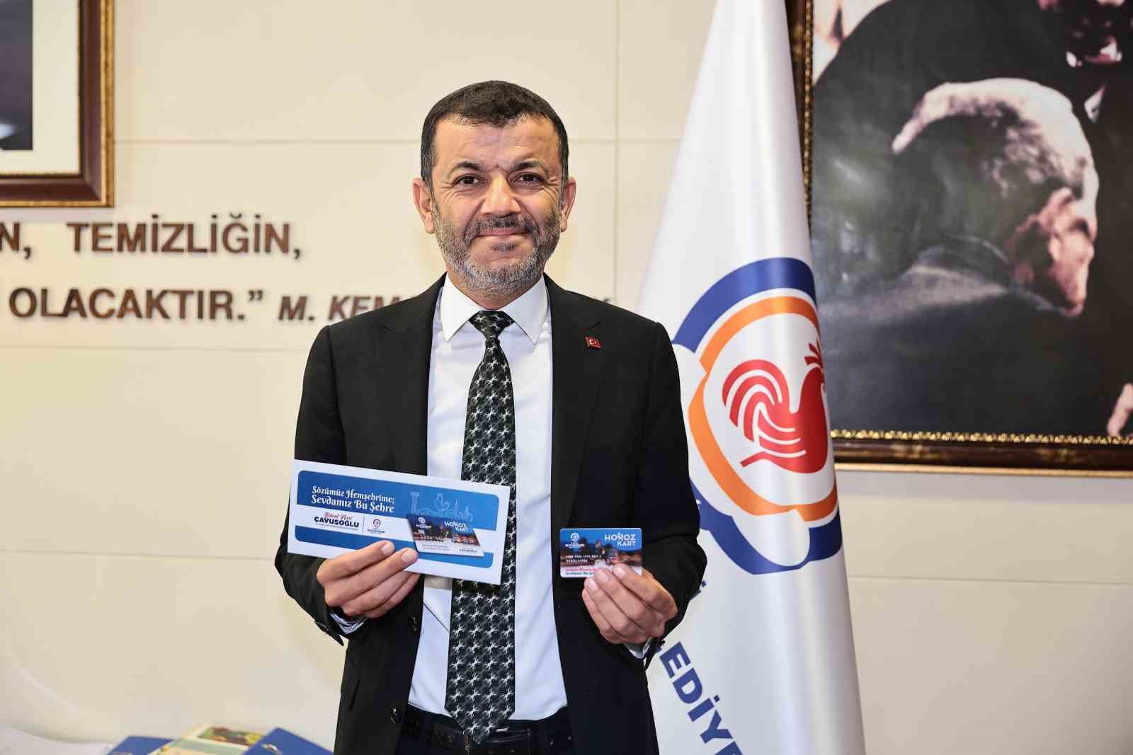Başkan &Ccedil;avuşoğlu s&ouml;z verdiği Horoz Kart&rsquo;ı tanıtımını yaptı
