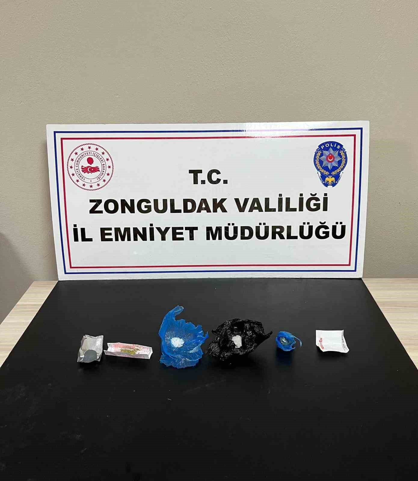 Zonguldak&rsquo;ta uyuşturucu operasyonu
