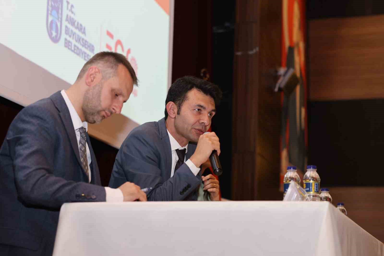 G&ouml;lbaşı Belediyesi, il&ccedil;enin ulaşım konularının detaylı bir şekilde ele alındığı bir toplantı ger&ccedil;ekleştirildi
