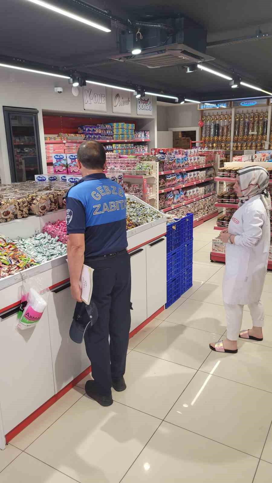 Gebze’de bayram öncesi denetimler sıklaştırıldı