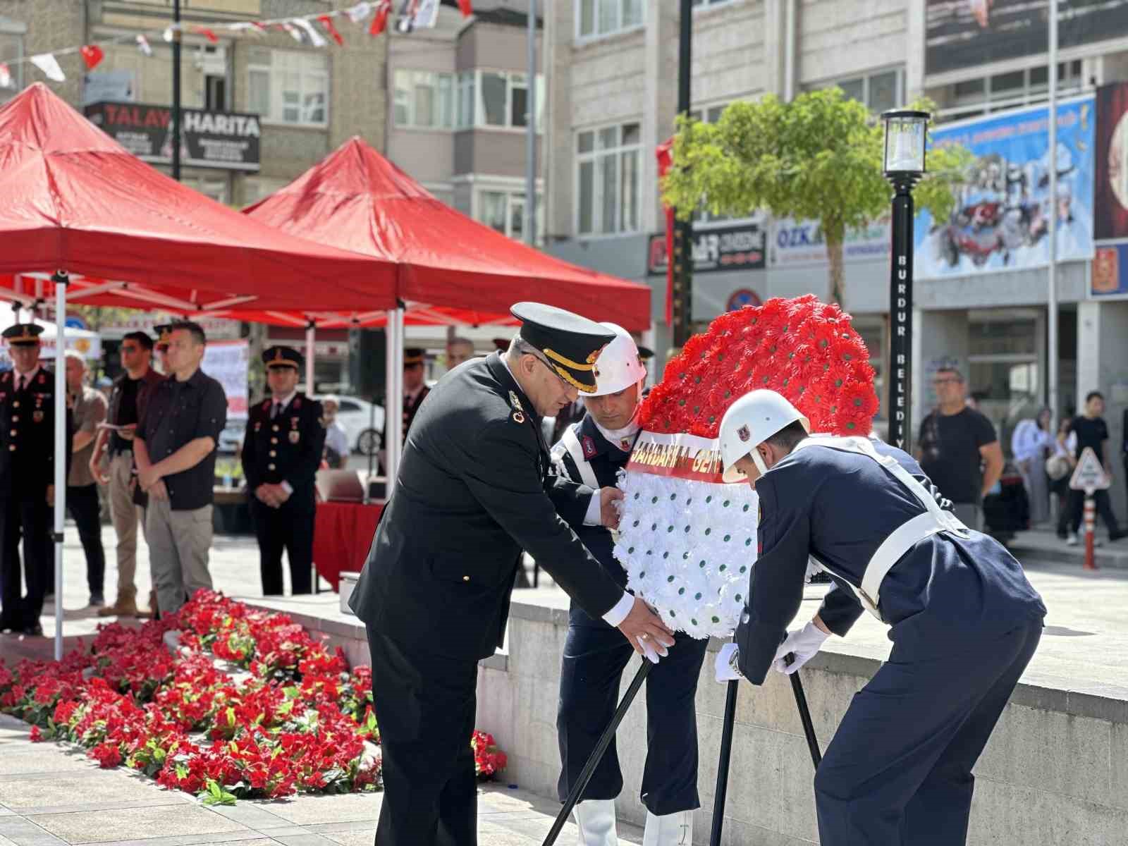 Jandarma&rsquo;nın kuruluşunun 185&rsquo;inci yılı Burdur&rsquo;da coşku ile kutlandı
